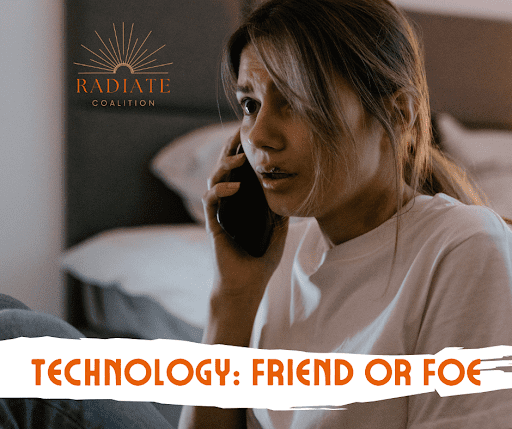 Radiate Coalition Technology Friend of Foe with abuse and trafficking